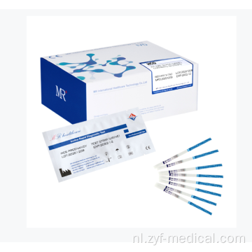 HCG -zwangerschapsteststrips urine serum HCG